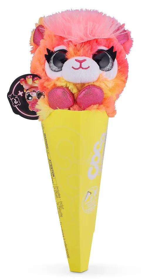 М'яка іграшка Zuru Coco Surprise Neon 16х12х28 см поліестер пластик