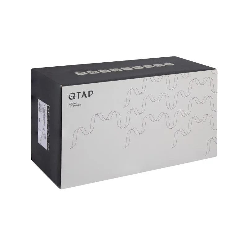 Змішувач для ванни Qtap Presto QTPRE2601CRM45573 хромований 350 мм латунь