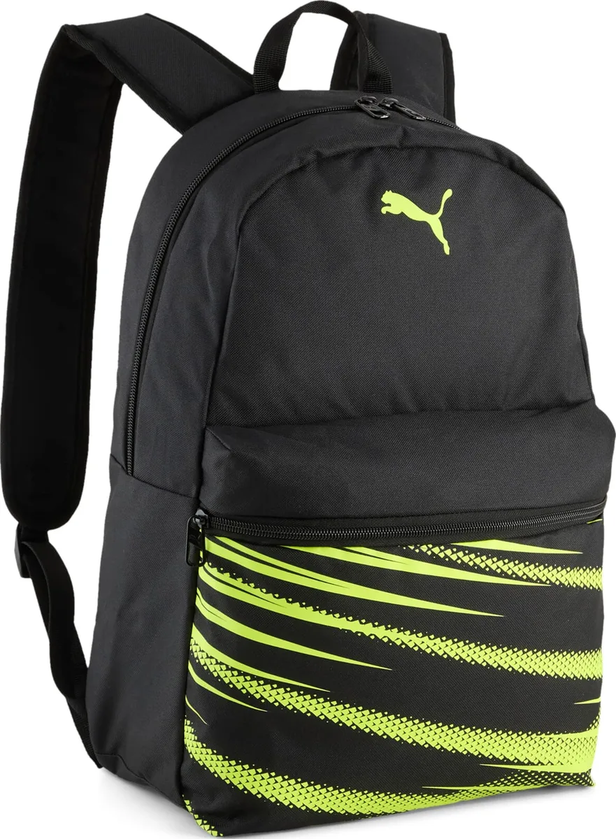 Рюкзак Puma полиэстер 44х30х13 см черный желтый 17L
