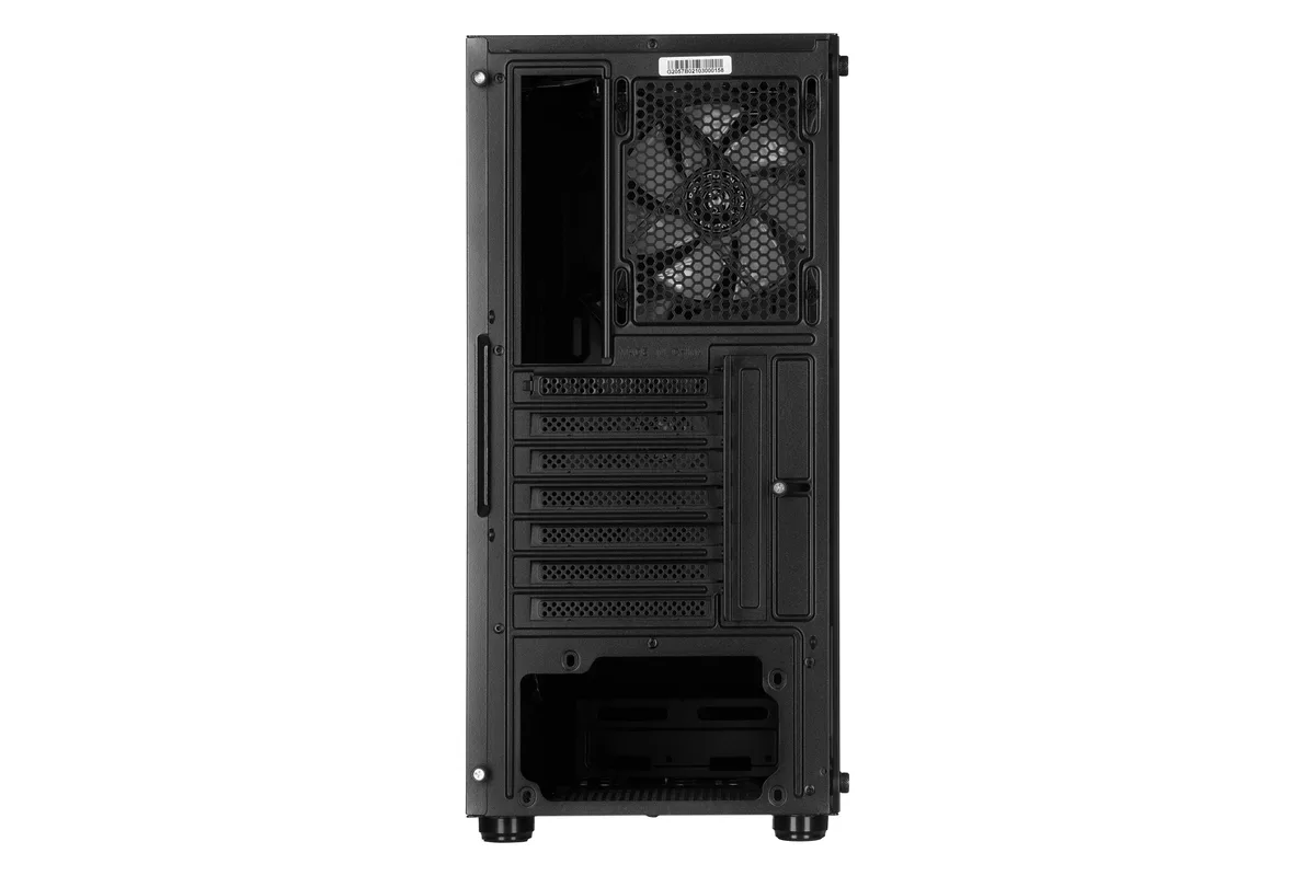 Корпус 2E GAMING Turbo G2057B без БЖ 2xUSB3.0, 1xUSB2.0, 1x200мм, ARGB, 3x120мм ARGB, VGA 345мм, LCS ready, HUB, TG Side Panel, ATX, чорний