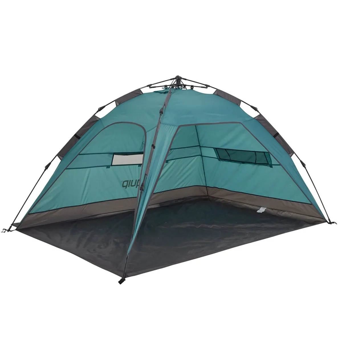 Палатка Uquip Polyester 215х150х115 см Синяя Серая UV 50+