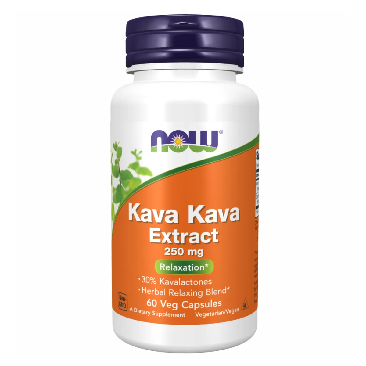 Kava Kava Now Foods 250 мг 60 капсул веганські без ГМО