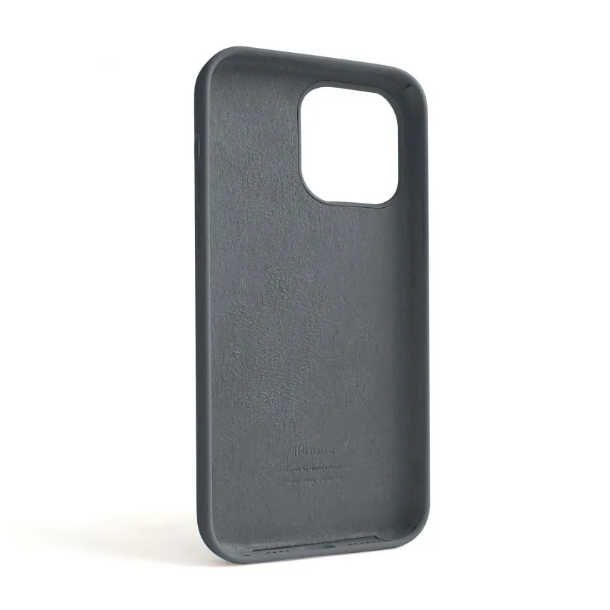 Чохол Silicone Case для Apple iPhone 14 Pro Max силіконовий сірий