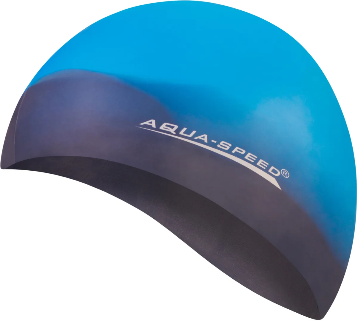 Шапка для плавання AQUA SPEED силікон OSFM мультиколор
