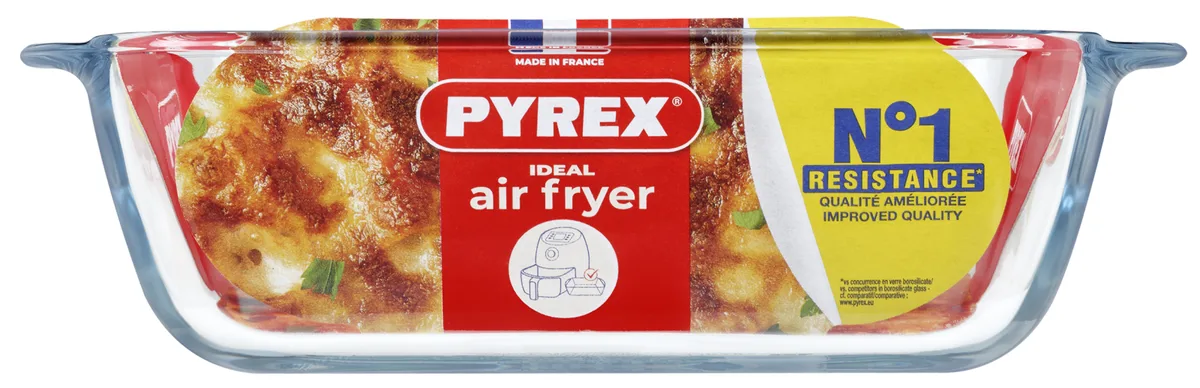 Форма для запікання Pyrex боросилікатне скло 23x15x6 см прозора