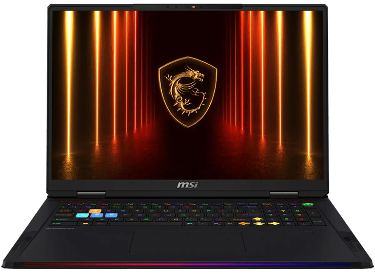 Ноутбук MSI Raider A18 HX A9WIG-212XUA UHD+ mini LED, AMD R9-9955HX3D, 32GB, F1TB, NVD5080-16, DOS, чорний