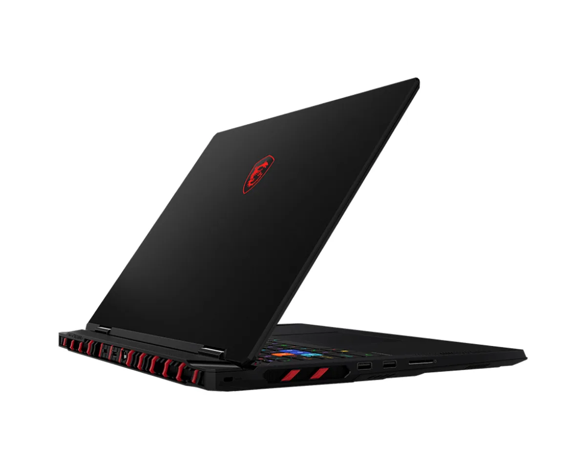 Ноутбук MSI Raider A18 HX A9WIG-212XUA UHD+ mini LED, AMD R9-9955HX3D, 32GB, F1TB, NVD5080-16, DOS, чорний