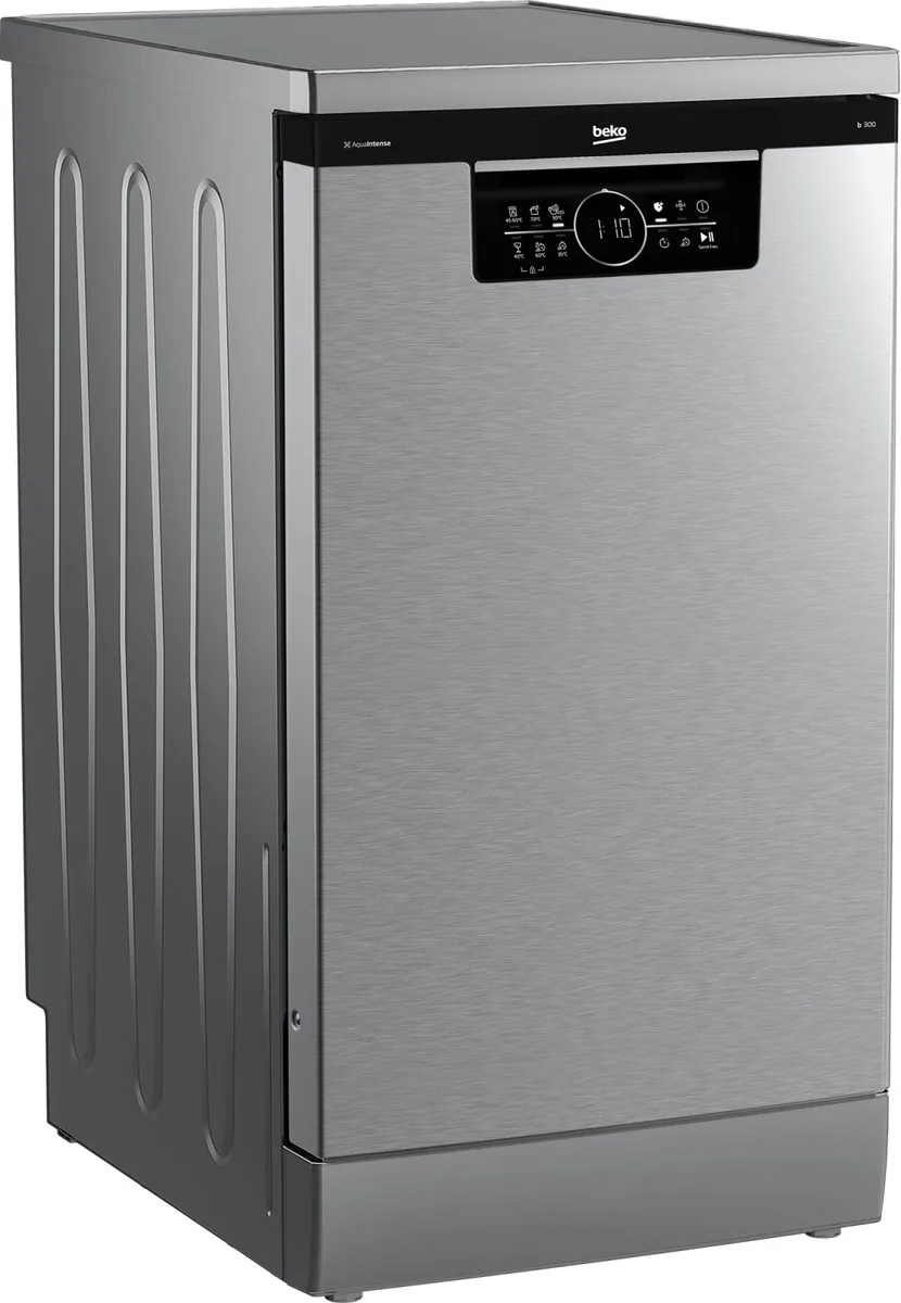 Посудомоечная машина Beko, 11 комплектов, класс энергоэффективности A++, ширина 45 см, с третьей корзиной, нержавеющая сталь