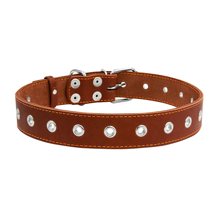 Нашийник CoLLaR 35x69 см шкіряний коричневий для собак
