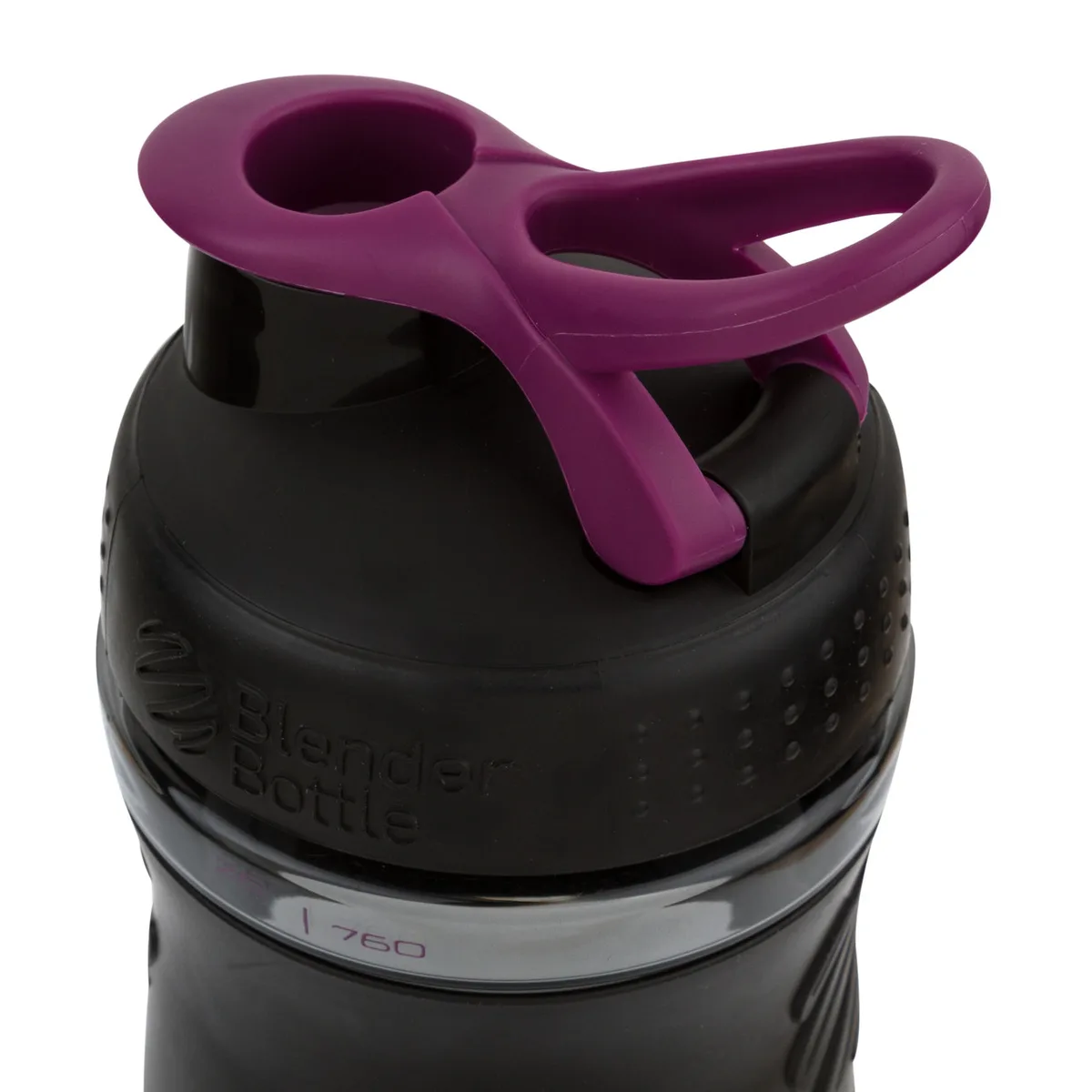 Шейкер спортивний BlenderBottle Tritan 820 мл Чорний/Сливовий