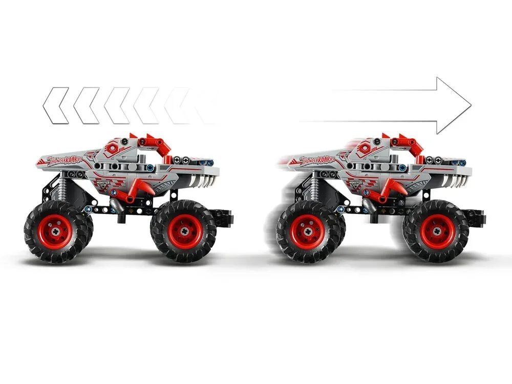 Конструктор LEGO Technic 7+ автомобіль різнокольоровий з інерційним двигуном