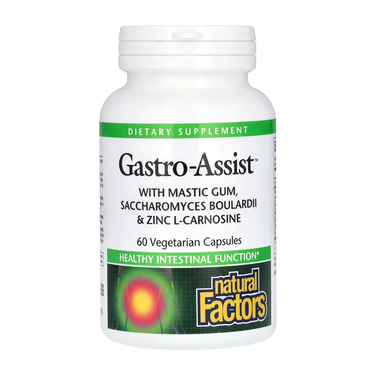GastroAssist Natural Factors вегетаріанські капсули 60 шт для здоров'я кишечника