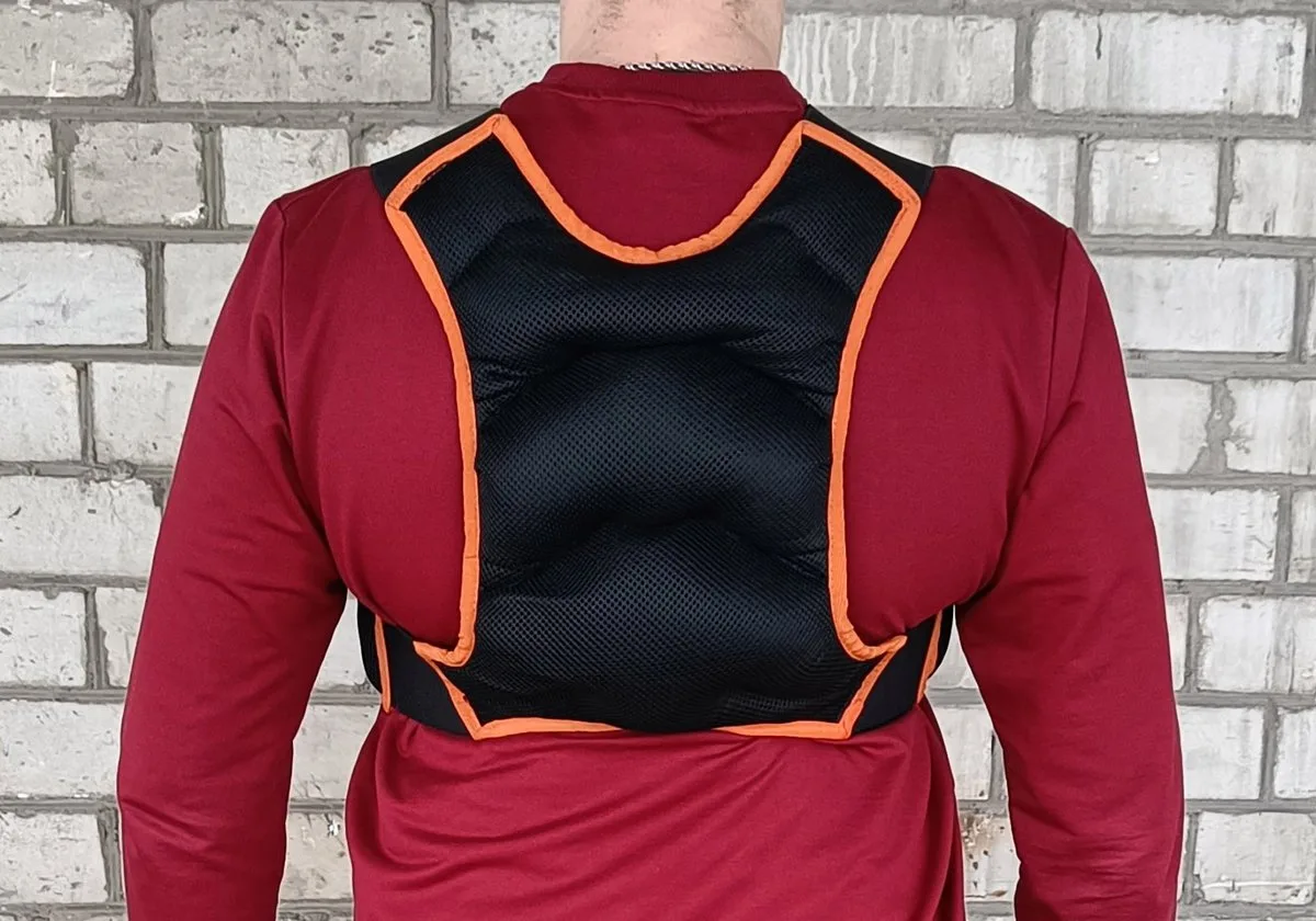 Жилет обтяжувач EasyFit сітка 10 кг чорний