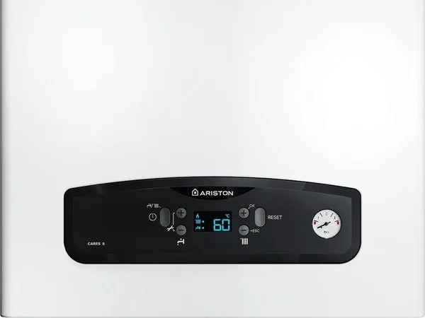 Газовый котел Ariston CARES S 24, конденсационный двухконтурный, мощность 24 кВт