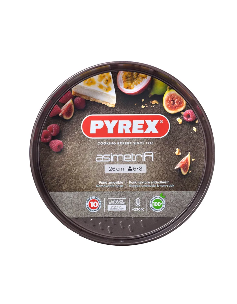 Форма для запікання PYREX вуглецева сталь кругла 26 см