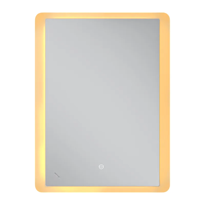 Зеркало настенное LED Touch димер 80x60 см безмедное стекло 5 мм антифог