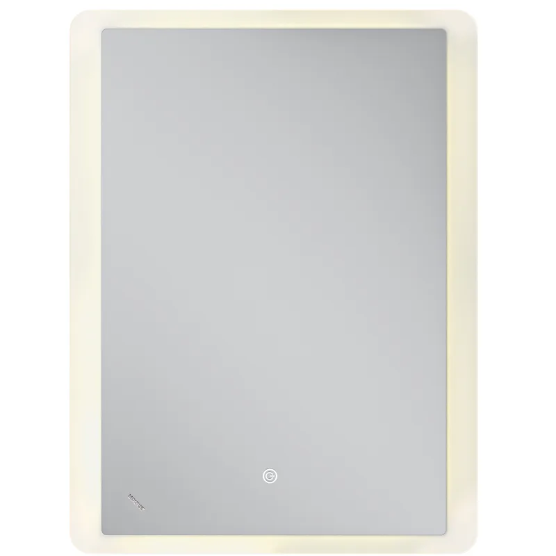 Зеркало настенное LED Touch димер 80x60 см безмедное стекло 5 мм антифог