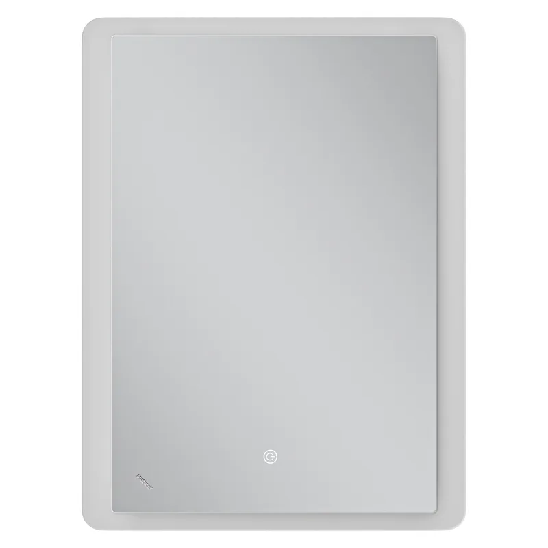 Зеркало настенное LED Touch димер 80x60 см безмедное стекло 5 мм антифог