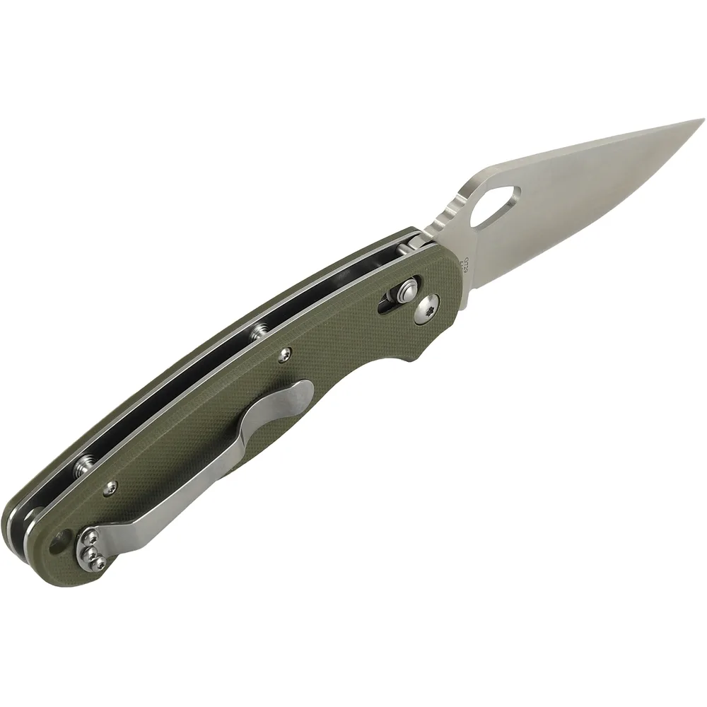 Складаний ніж Ganzo 440C 87 мм зелений G10