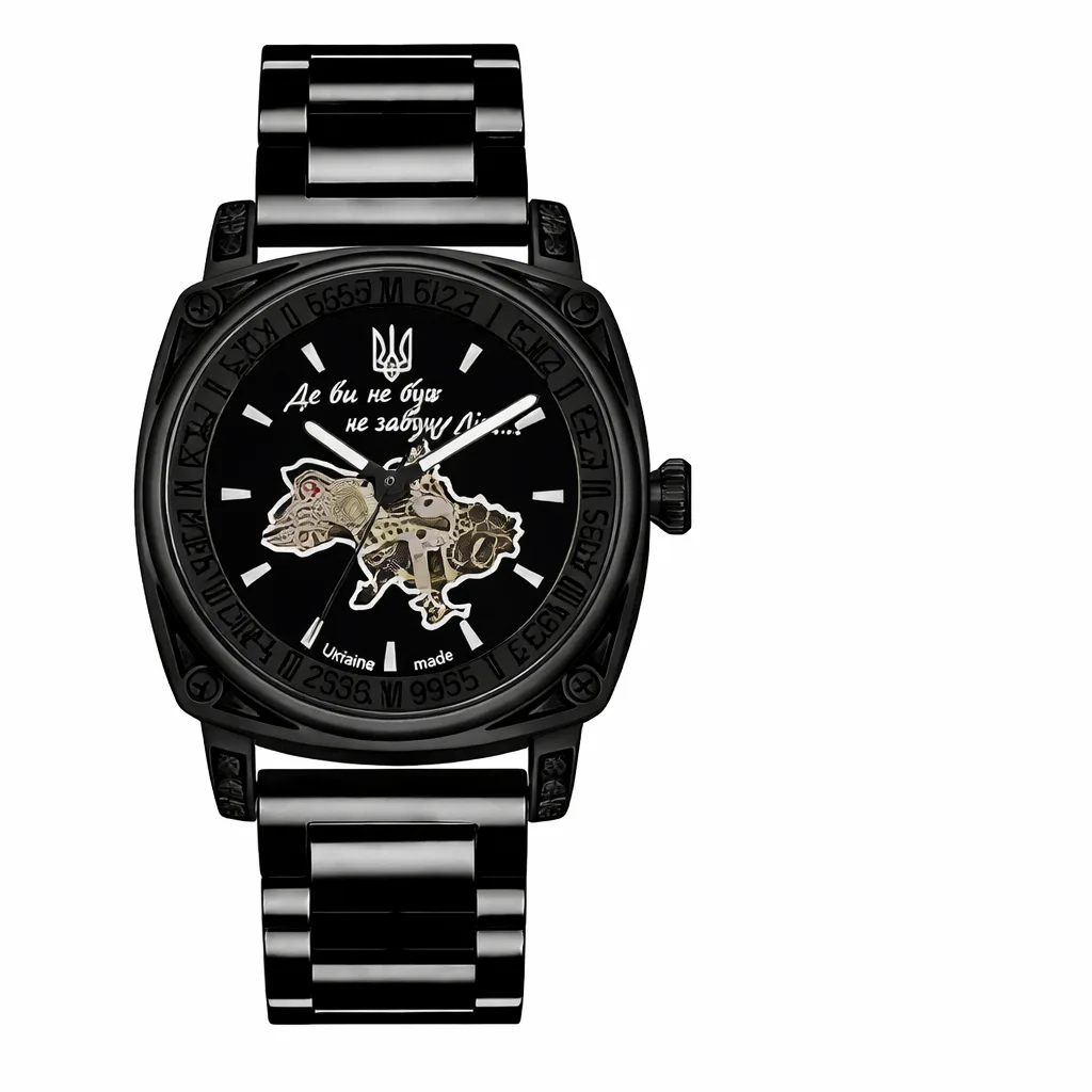 Годинники Awarder сталь 42 мм All Black