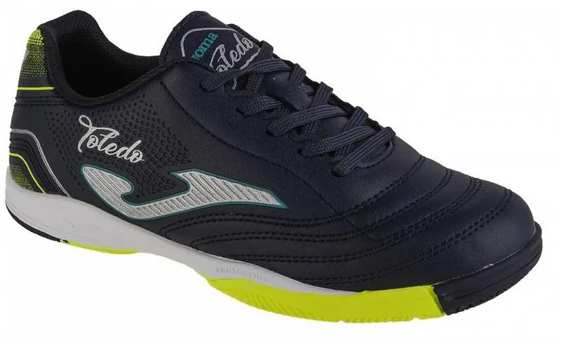 Футзалки Joma фібратек 31 темно-синій білий жовтий