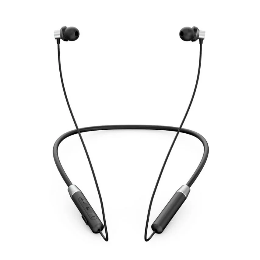 Навушники Bluetooth XO метал силікон чорні
