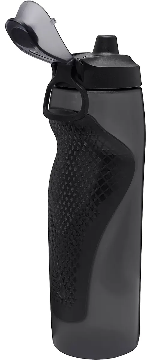 Пляшка Nike 946 мл TPE антрацит чорний сріблястий