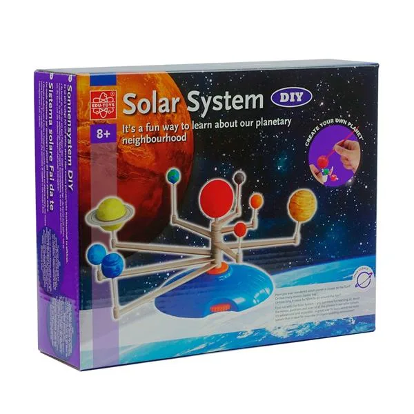 Модель Солнечной системы Edu-Toys 25х20 5 см разноцветная с красками