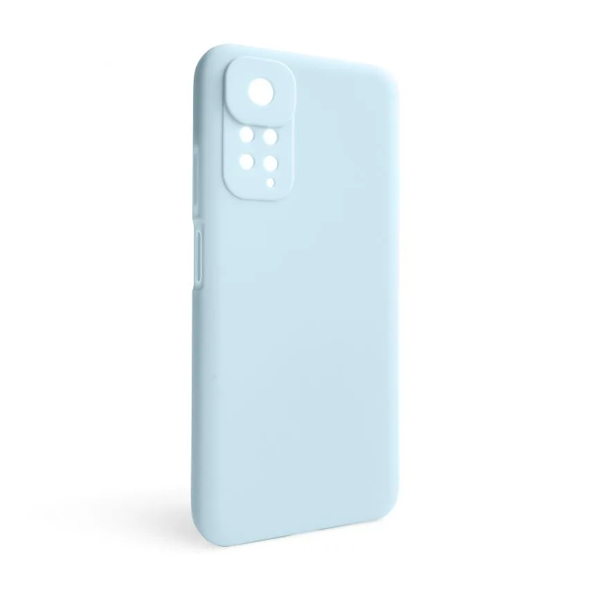 Чохол силіконовий для смартфона 4G 11S блакитний