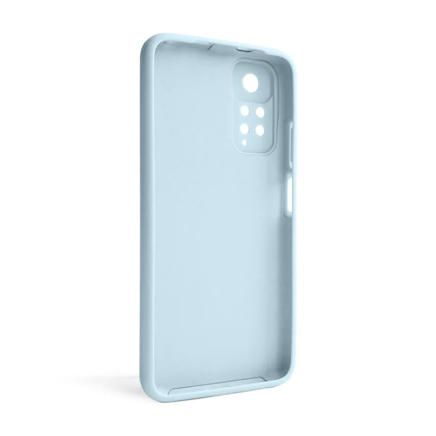 Чохол силіконовий для смартфона 4G 11S блакитний
