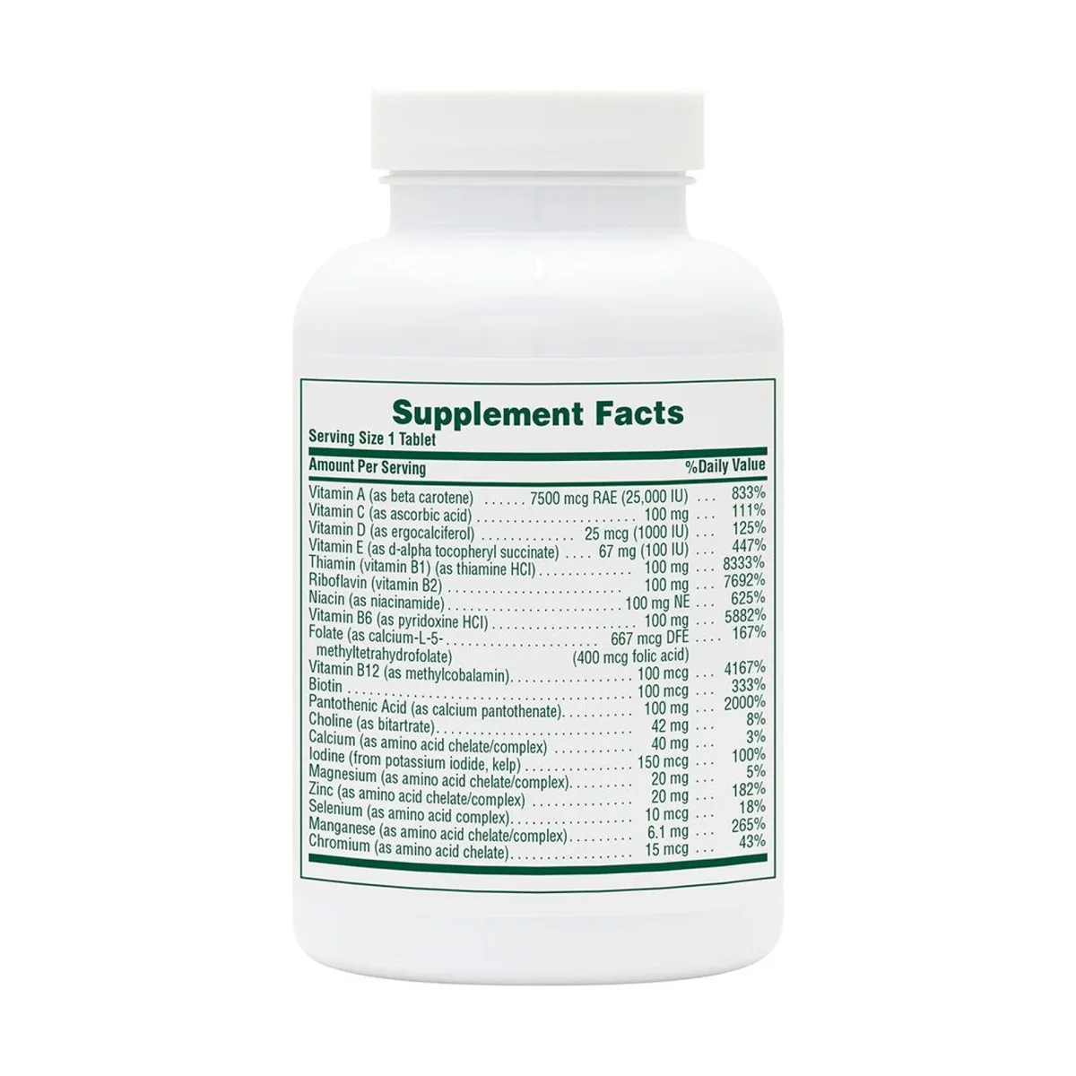 Nature's Plus Ultra I Multi Iron-Free таблетки 90 шт без заліза для вегетаріанців