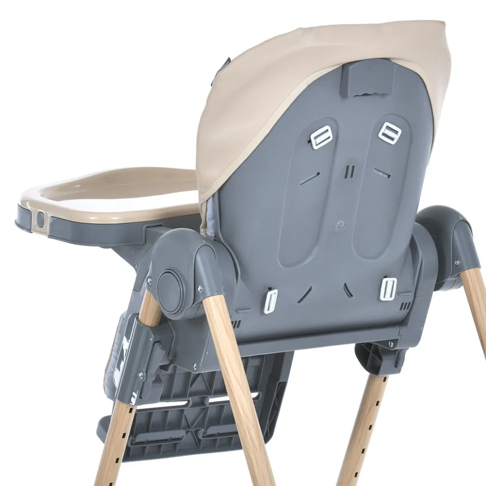 Стілець для годування CRAFT ME 1115-W 6 положень спинки бежевий комбінований 46х52х94 см