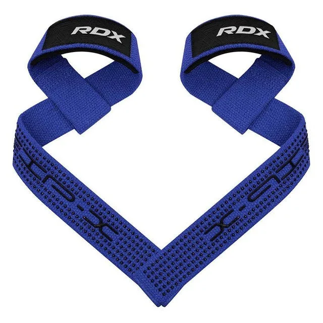 Лямки для тяги RDX Cotton 20,5х1,5 см Сині