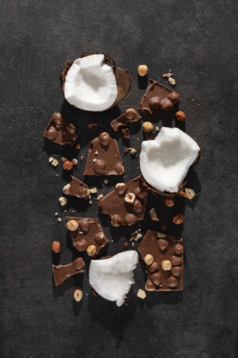 Набір граноли Chocolate Coconut, Nuts Trio 2 кг & Almond 500г у подарунок Gregory Mill