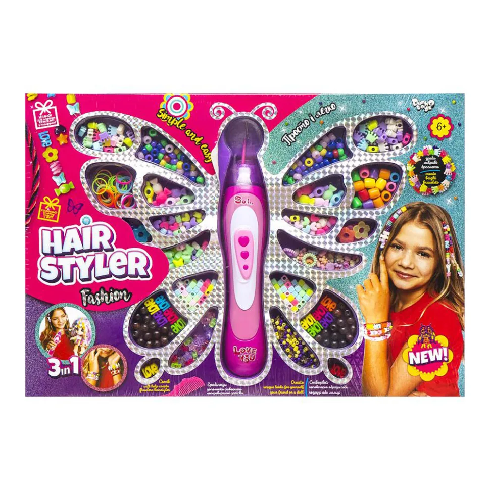 Набір для плетіння куміхімо Danko Toys 47х32х6 см Пластик Багатоколірний
