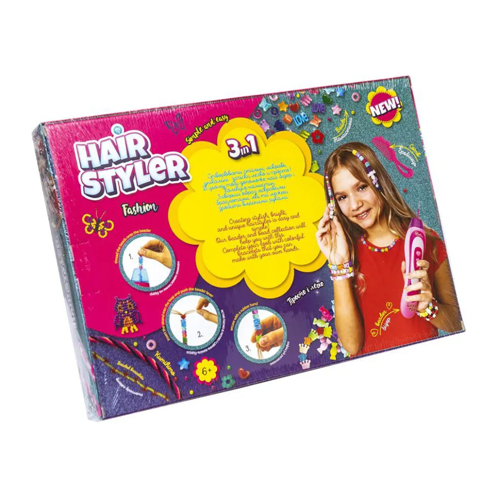 Набір для плетіння куміхімо Danko Toys 47х32х6 см Пластик Багатоколірний