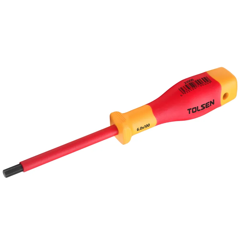 Діелектрична шестигранна викрутка Tolsen Premium, H5х75мм.