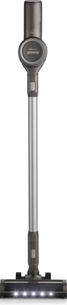 Акумуляторний пилосос Gorenje 25х111х35 см Антрацит Li-Ion 0,5 л