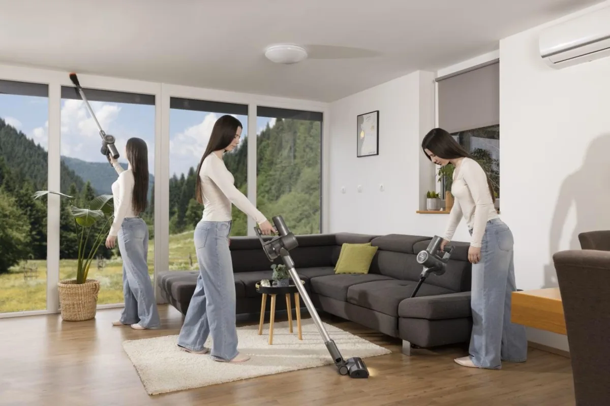 Акумуляторний пилосос Gorenje 25х111х35 см Антрацит Li-Ion 0,5 л