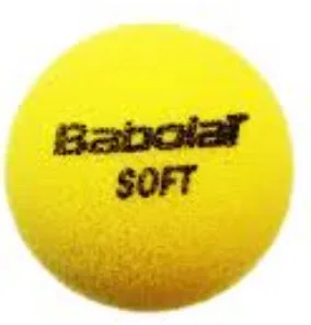 М'яч для тенісу Babolat поролоновий 1 ball жовтий для дітей