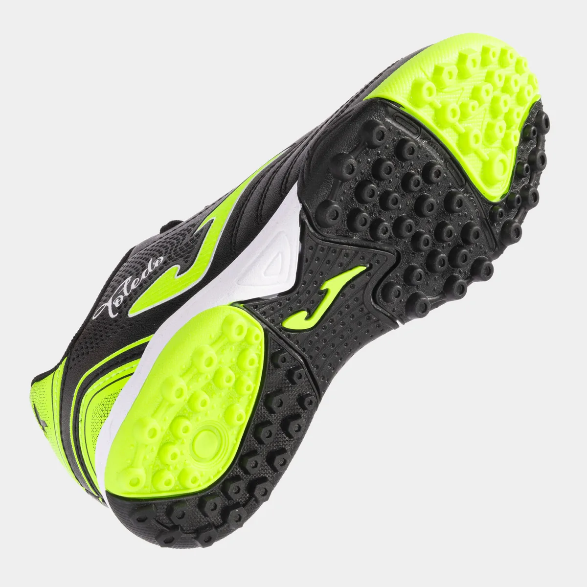 Сороконіжки Joma фібіртек 38 чорні дитячі для футболу