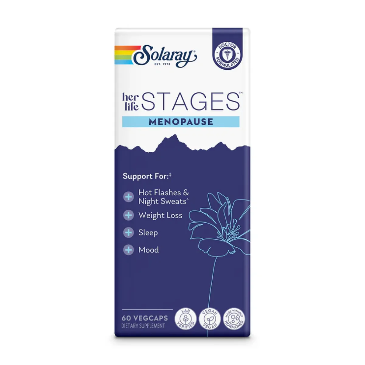 Womens Health Menopause добавка вегетарианская 60 капсул