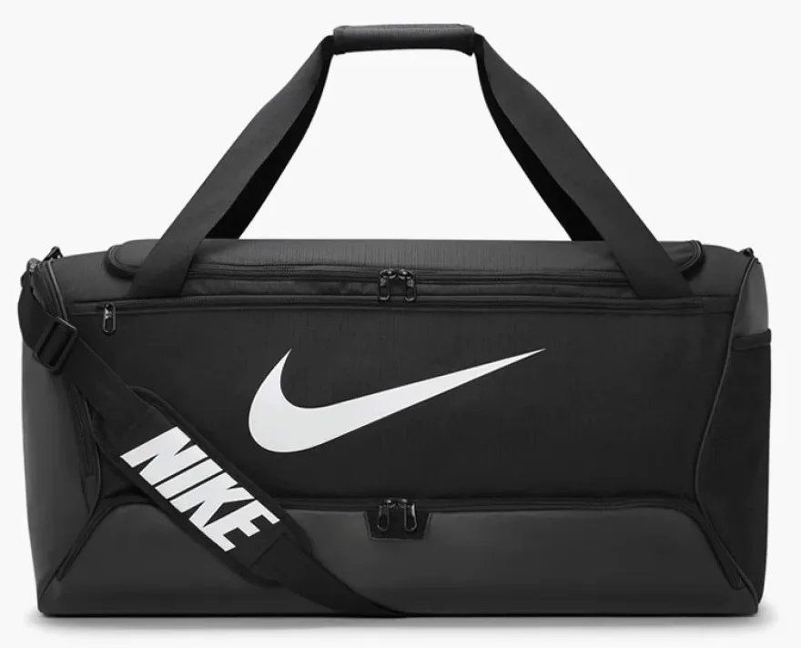 Сумка NIKE поліестер L чорна 95L 71х36х36 см