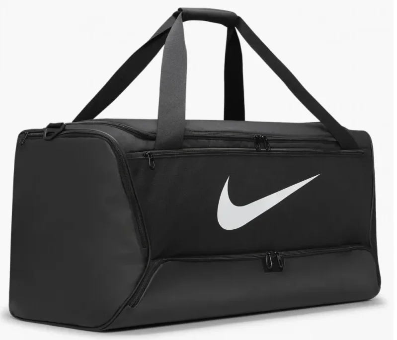 Сумка NIKE поліестер L чорна 95L 71х36х36 см