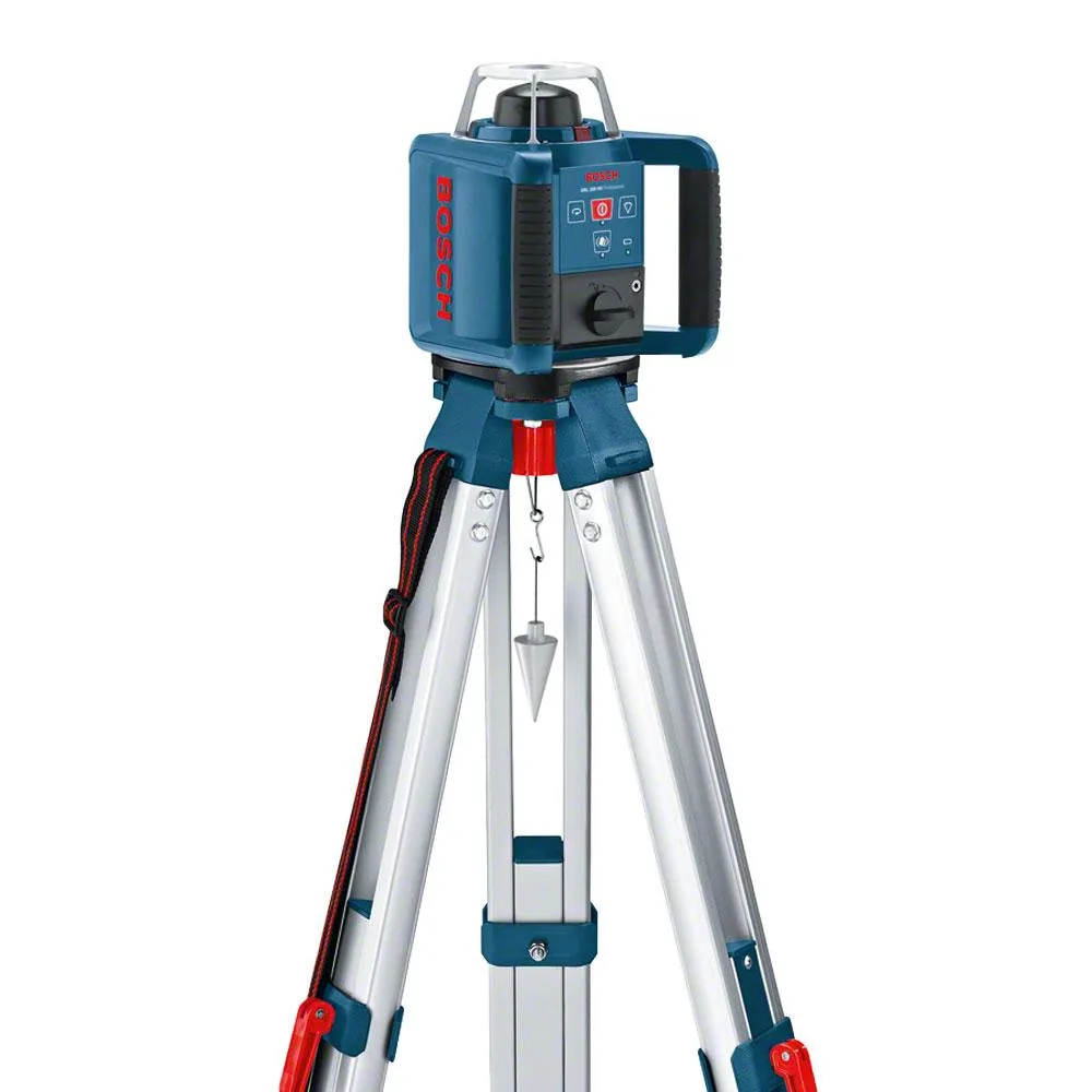 Штатив Bosch Professional алюмінієвий для нівелірів 107-165 см 5/8 дюйма для геодезії та будівництва