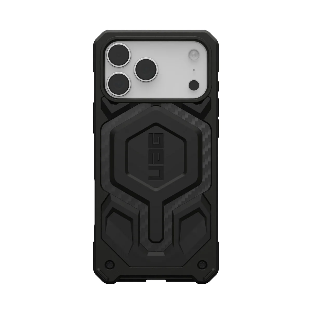 Чохол UAG для iPhone 17 Pro Max, Monarch Pro MagSafe, Carbon Fiber