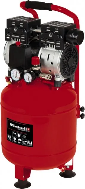 Повітряний компресор Einhell 750 Вт безмасляний 24 л 135 л/хв 8 бар