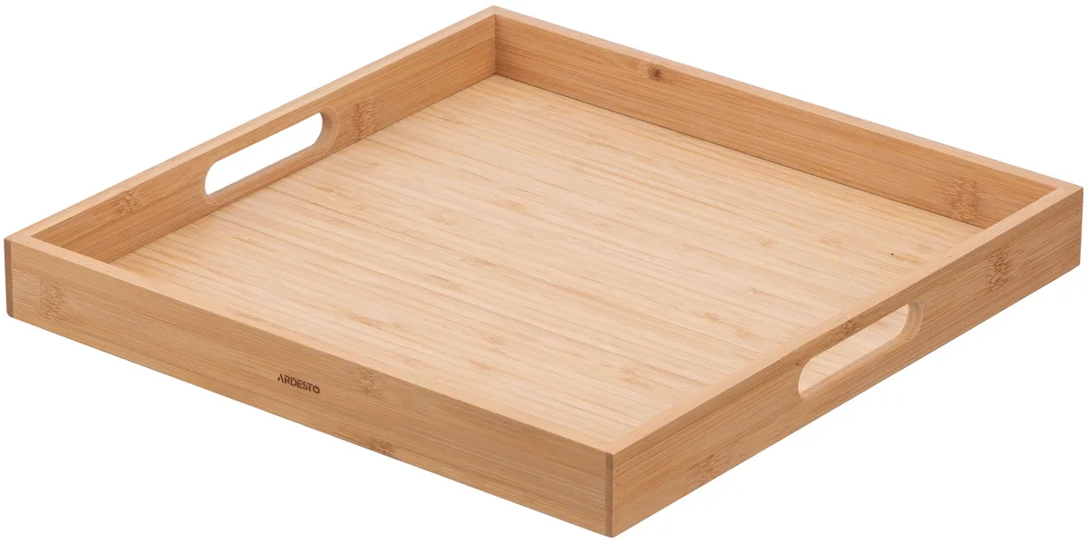 Піднос ARDESTO Midori 30x30x4 см бамбук квадратний