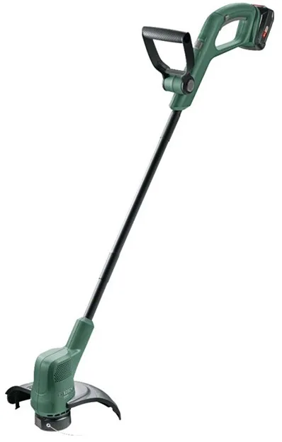 Акумуляторний тример для газону Bosch EasyGrassCut 18V-230 з батареєю 1х2А·год, 23 см, вага 2.2 кг.