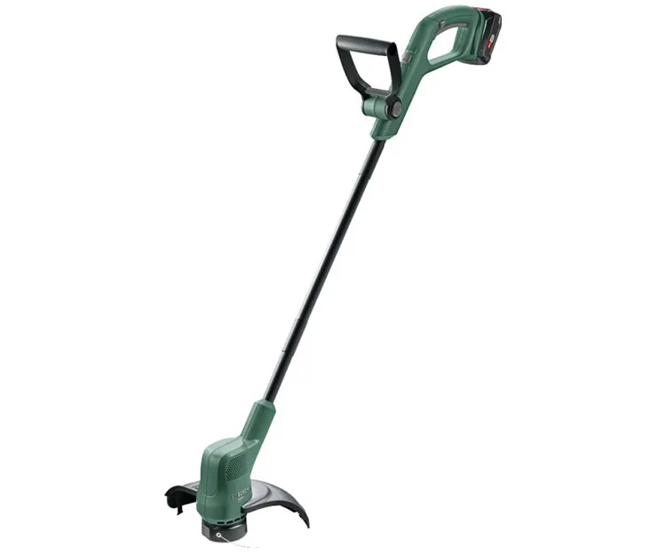 Акумуляторний тример для газону Bosch EasyGrassCut 18V-230 з батареєю 1х2А·год, 23 см, вага 2.2 кг.